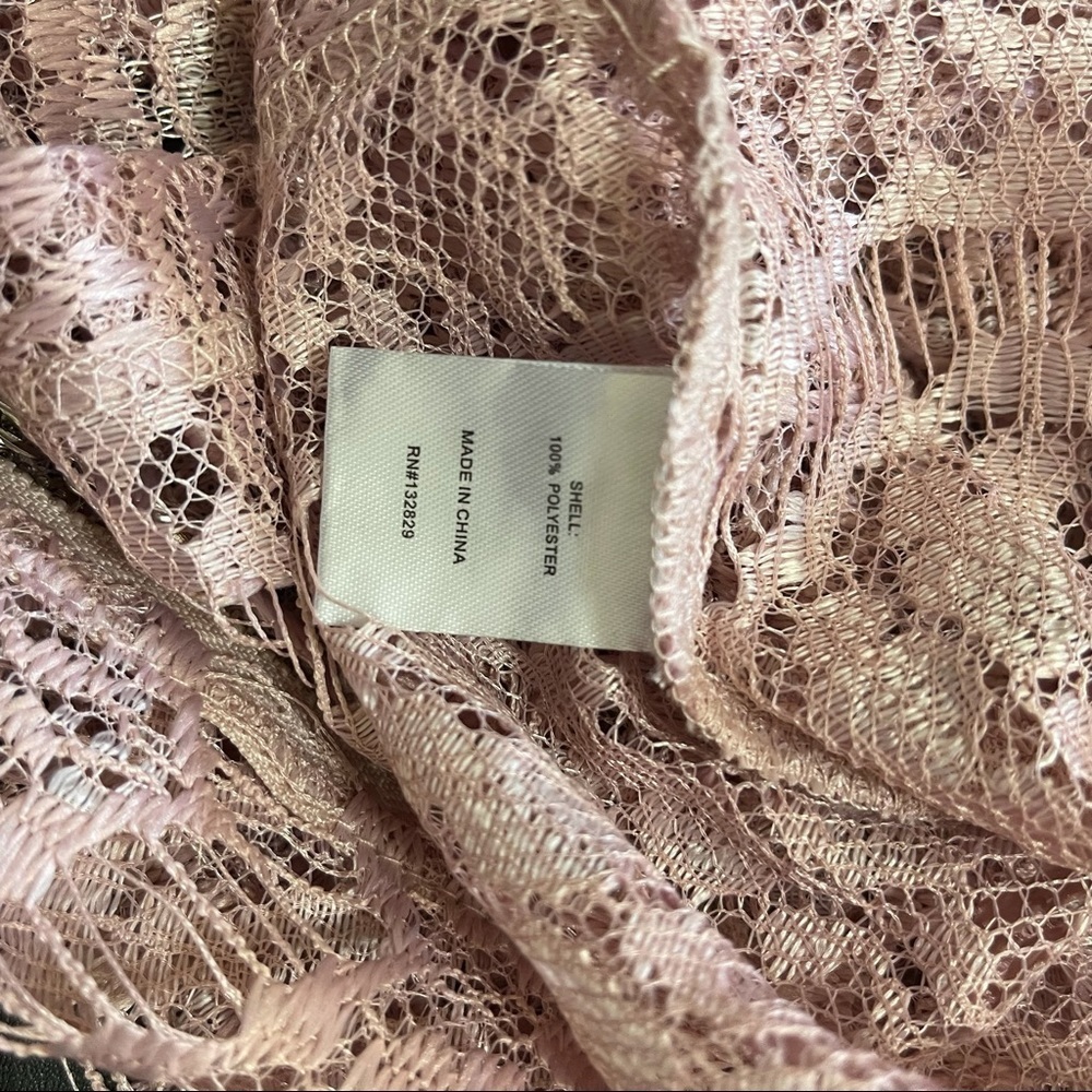 SUPER DOWN hilda pink lace barbiecore skirt set - Picture 7 of 7